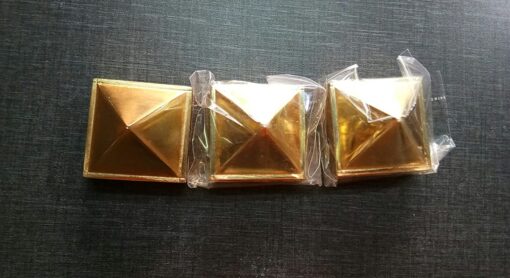 Brass Pyramid (1 inch set of 3) - Image 2