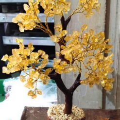 Citrin Crystal Tree