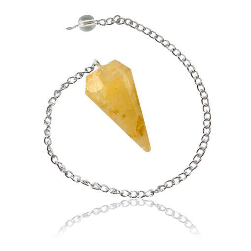 Golden Quartz pendulum