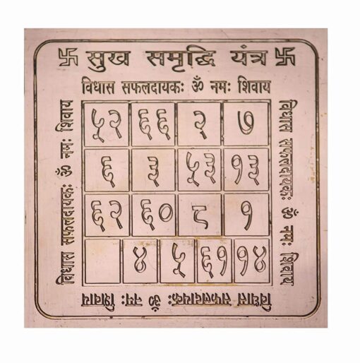 Sukh Samriddhi Yantra