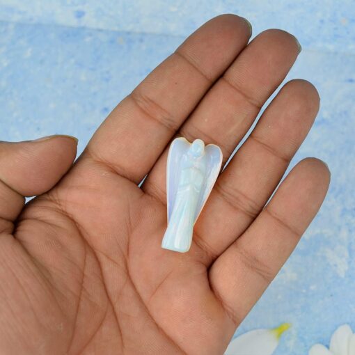 WAVS Opalite Healing Crystal Angel - Image 3
