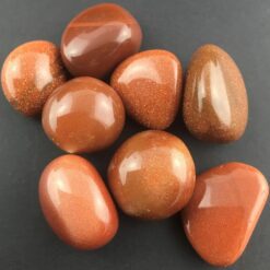 Red Aventurine Tumbled Stones Kit for Reiki Healing and Energy Balance - Chakra Alignment and Feng Shui Home Decor -100 Grams