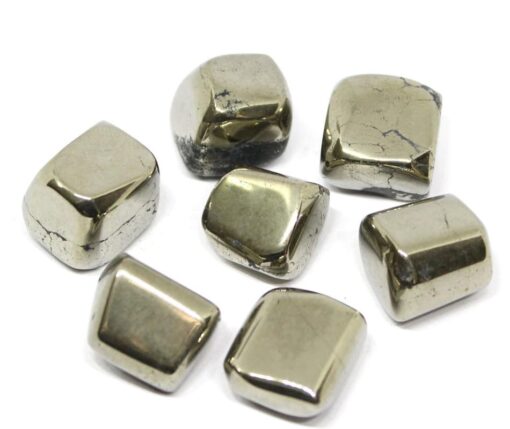 Pyrite Tumbled Stones Kit for Reiki Healing and Energy Balance - Chakra Alignment and Feng Shui Home Décor - 50 Grams - Image 2