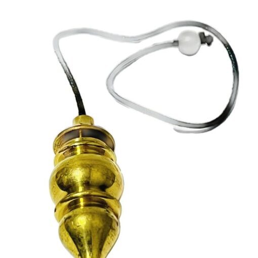 New Brass Supreme Long Deluxe Dowsing Pendulum - Vastu, Feng Shui, Reiki Crystal Healing, Chakra - Image 3