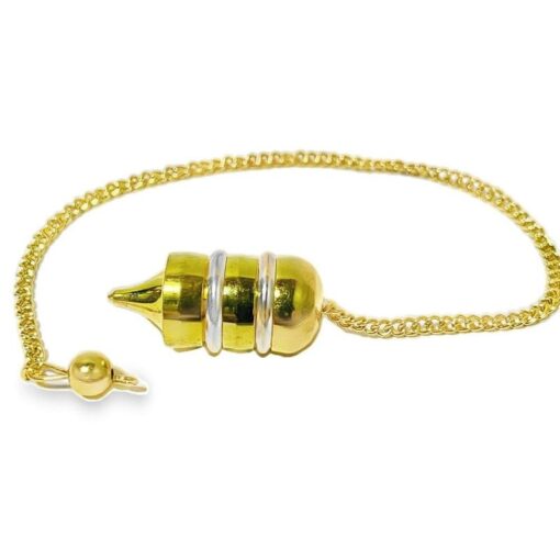 Brass Dowsing Supreme Long Deluxe Dowsing Pendulum - Vastu, Feng Shui, Reiki Crystal Healing, Chakra