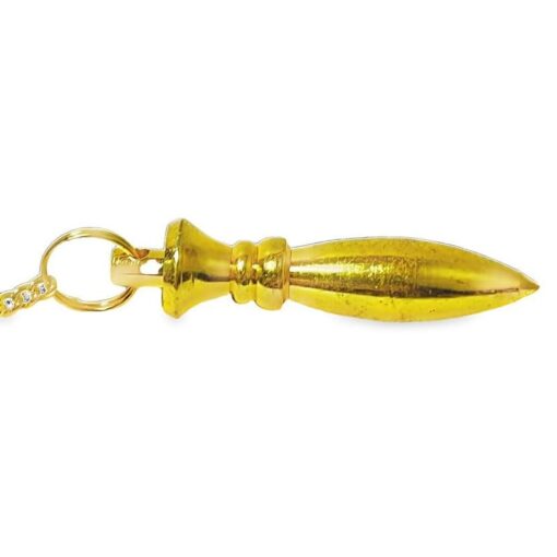 Double Brass Supreme Long Deluxe Dowsing Pendulum - Vastu, Feng Shui, Reiki Crystal Healing, Chakra - Image 5