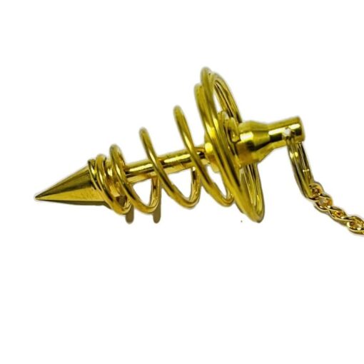 Deluxe Brass Supreme Long Deluxe Dowsing Pendulum - Vastu, Feng Shui, Reiki Crystal Healing, Chakra - Image 2