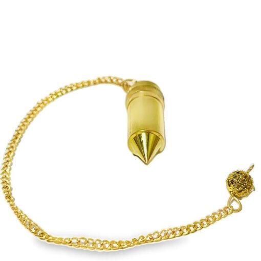Infinity Brass Supreme Long Deluxe Dowsing Pendulum - Vastu, Feng Shui, Reiki Crystal Healing, Chakra - Image 3