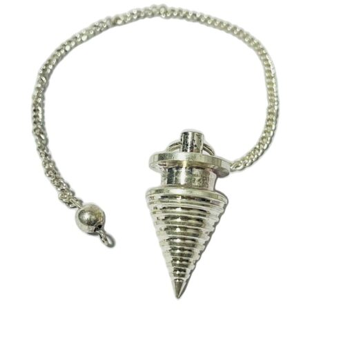 Silver Brass Supreme Long Deluxe Dowsing Pendulum - Vastu, Feng Shui, Reiki Crystal Healing, Chakra - Image 4
