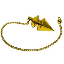 Brass Premium Metal Supreme Deluxe Dowsing Pendulum - Vastu, Feng Shui, Reiki Crystal Healing, Chakra