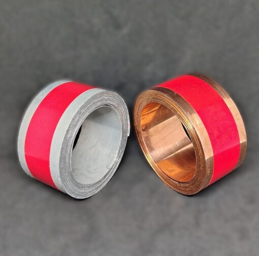Combo of Copper and Aluminium Strip for Vastu Remedy | 1 Inch | Pack of 2 | Vastu Strip Remedy